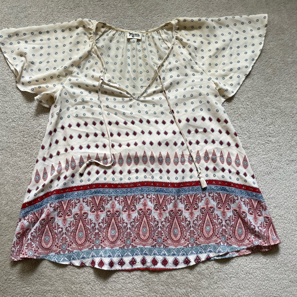 Show Me Your Mumu Tunic - Patterned